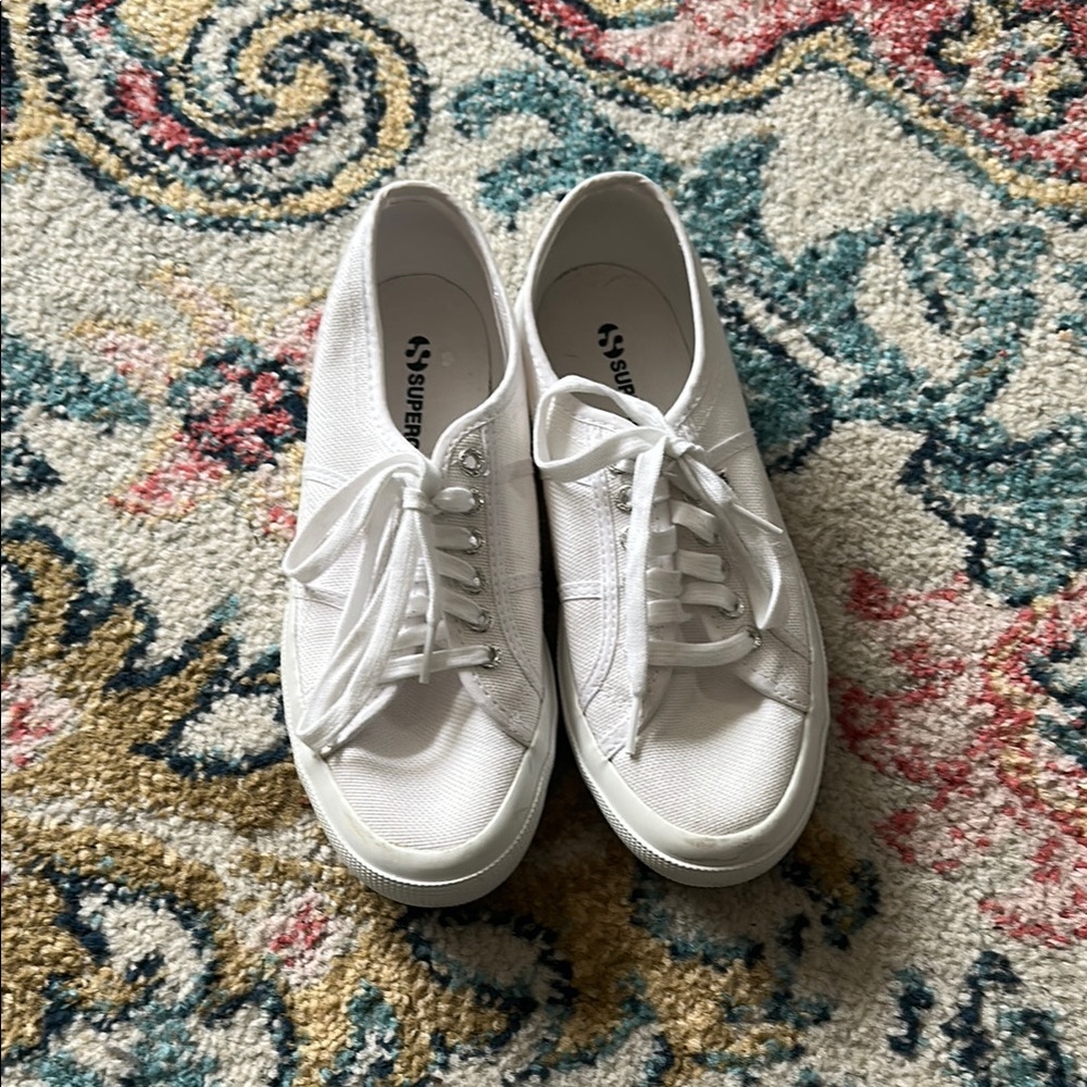 Superga Women's White Sneakers
